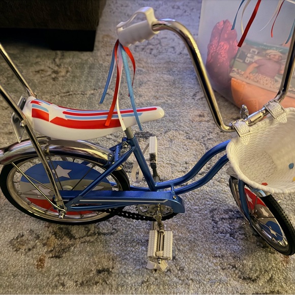 American Girl Other - American Girl Patriotic Tricycle with Basket